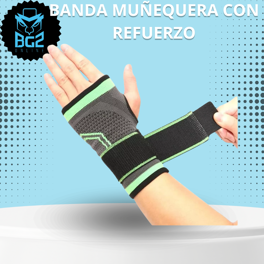 Miniatura 3 de BANDA MUÑEQUERA CON REFUERZO